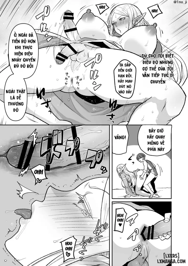 Warui Elf o Shemale ni Shite Kaishin saseru Hanashi / Making An Evil Elf Repent By Turning Her I - Trang 18