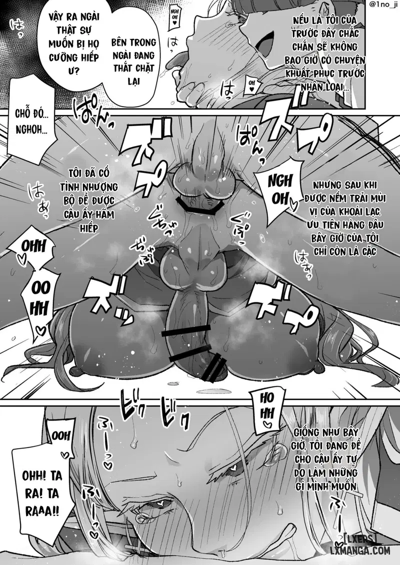 Warui Elf o Shemale ni Shite Kaishin saseru Hanashi / Making An Evil Elf Repent By Turning Her I - Trang 22