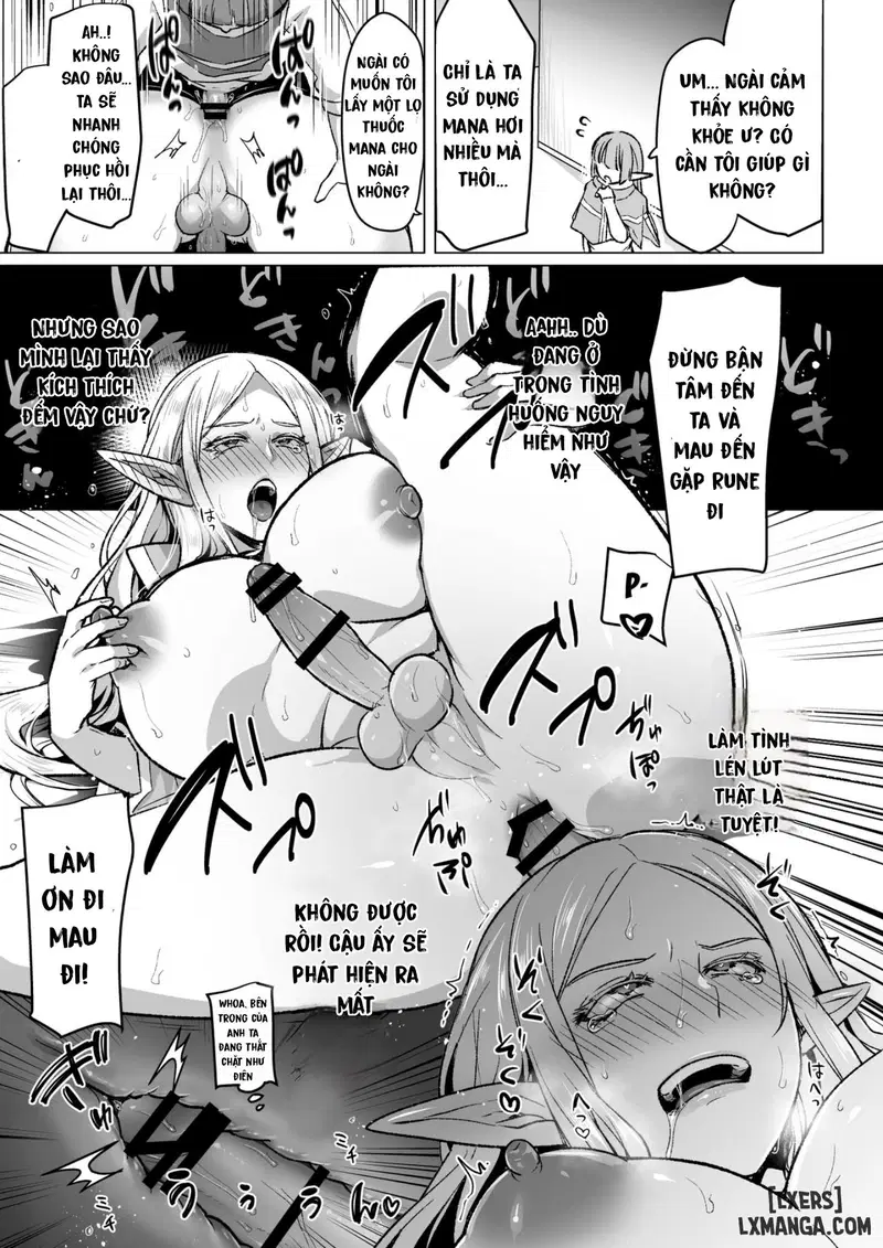 Warui Elf o Shemale ni Shite Kaishin saseru Hanashi / Making An Evil Elf Repent By Turning Her I - Trang 26