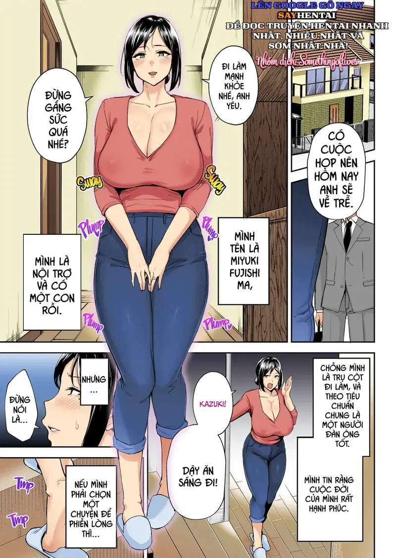 Người Phụ Nữ Gần Gũi Và Gợi Cảm Nhất Với Con Là Mẹ Miyuki Ngực Khủng ~Là Mẹ Nhưng Khó Khăn Khi Thủ Dâm Cho Đứa Con Ngu Ngốc Của Mình - Trang 1