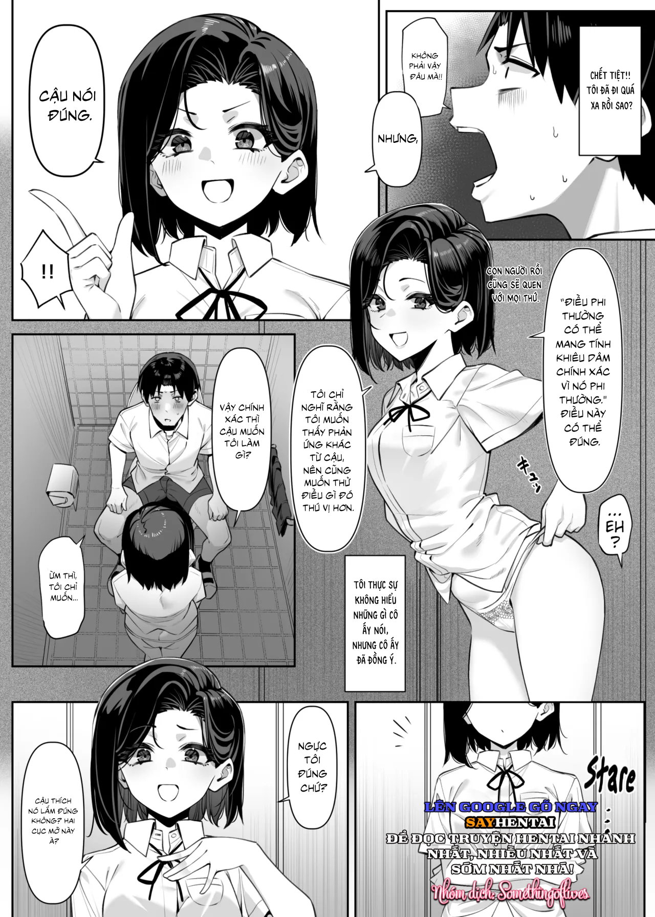 Câu chuyện về học sinh giỏi thích xem cảnh thủ dâm của tôi - Trang 9