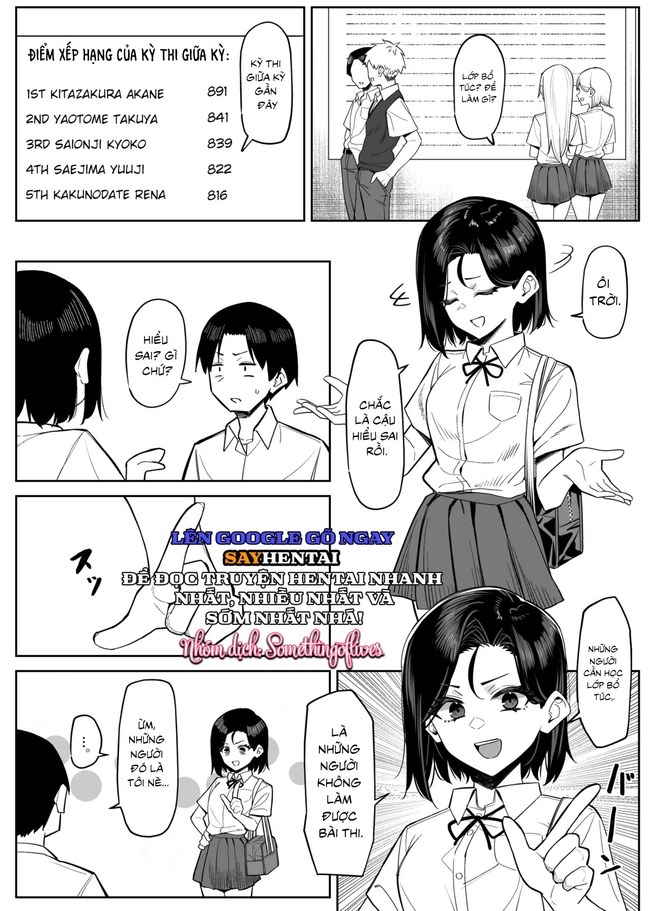 Câu chuyện về học sinh giỏi thích xem cảnh thủ dâm của tôi - Trang 19