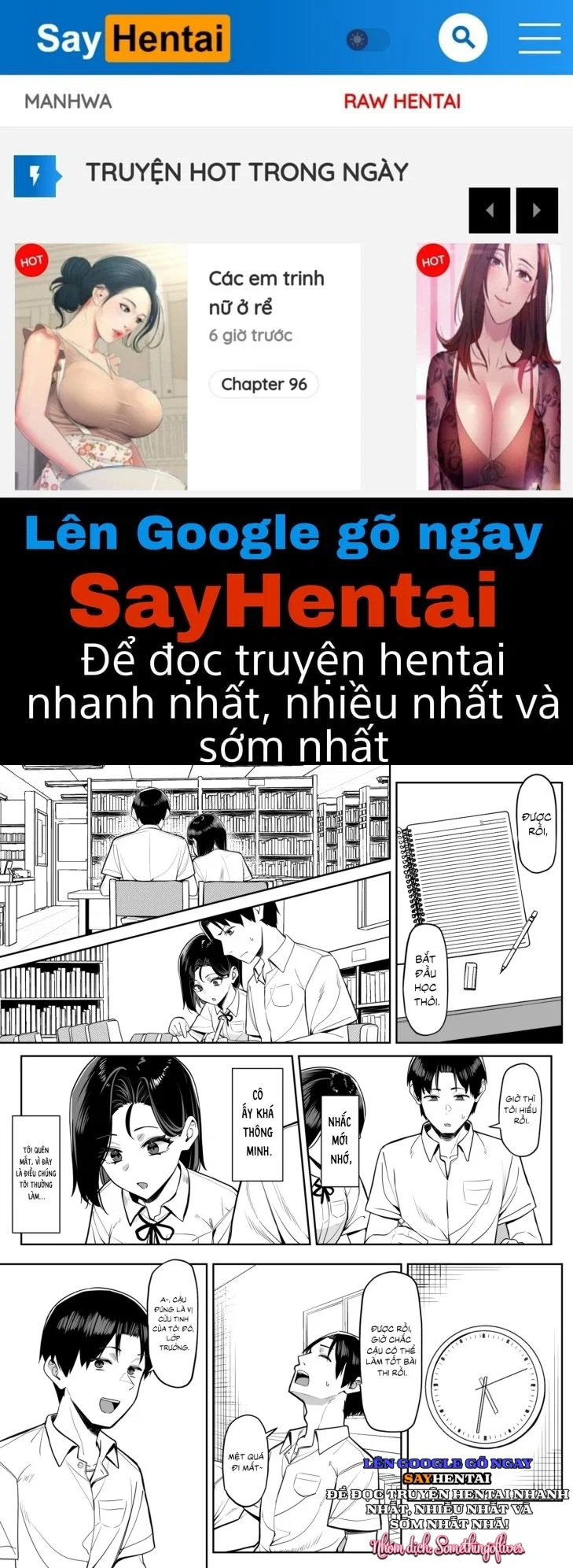 Câu chuyện về học sinh giỏi thích xem cảnh thủ dâm của tôi - Trang 1