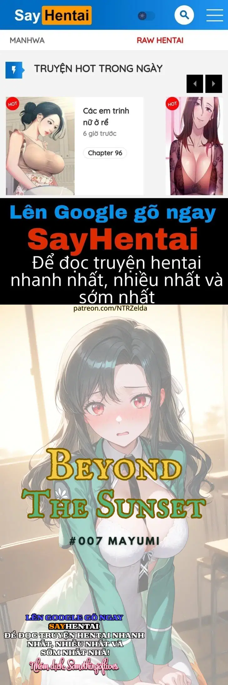 Phía sau ánh hoàng hôn - Trang 1