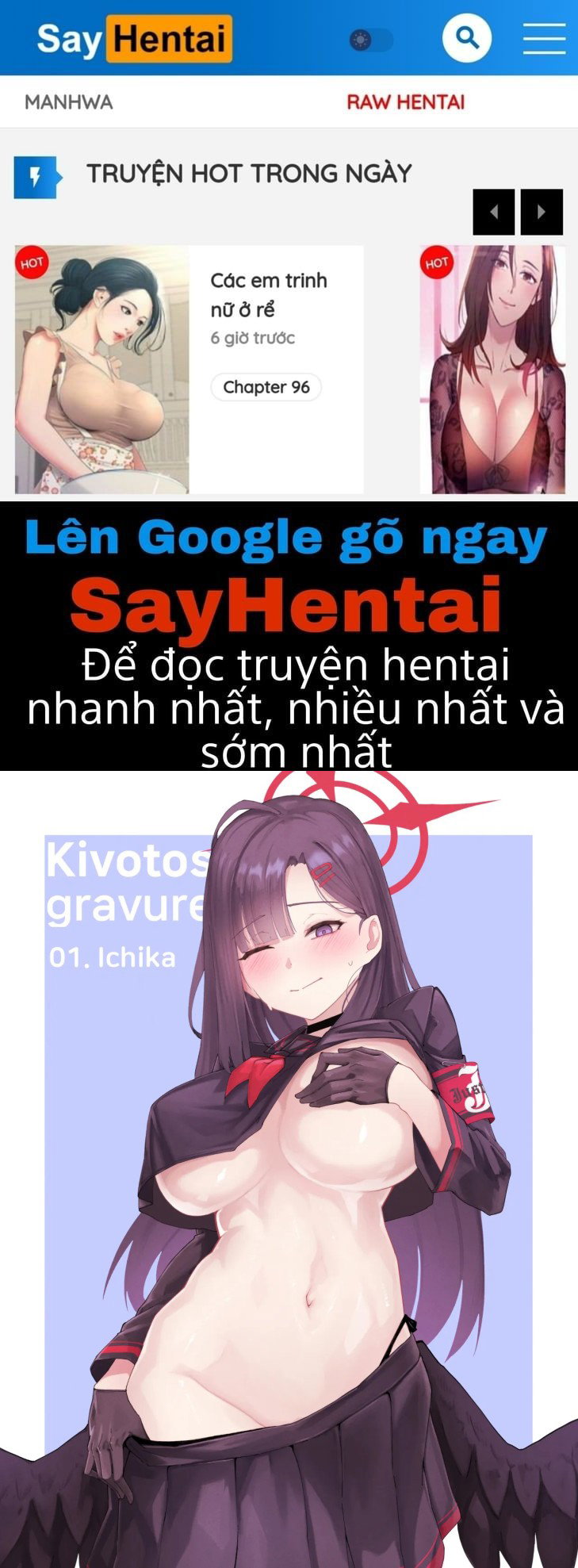 Kivotos Gravure phần 1_ Ichika - Trang 1