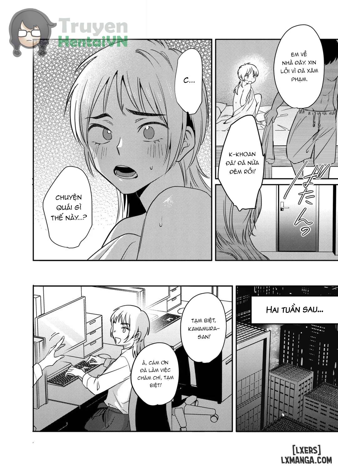 -chan Choukyou Nikki ~Toshishita Kansai-ben Danshi wa AroThir OL o Guzzuguzu ni Ijimetai - Trang 27