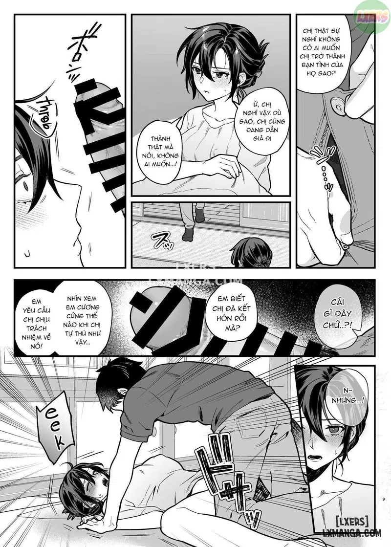 làm tình với chị dâu sau khi anh trai tôi mất - Trang 9