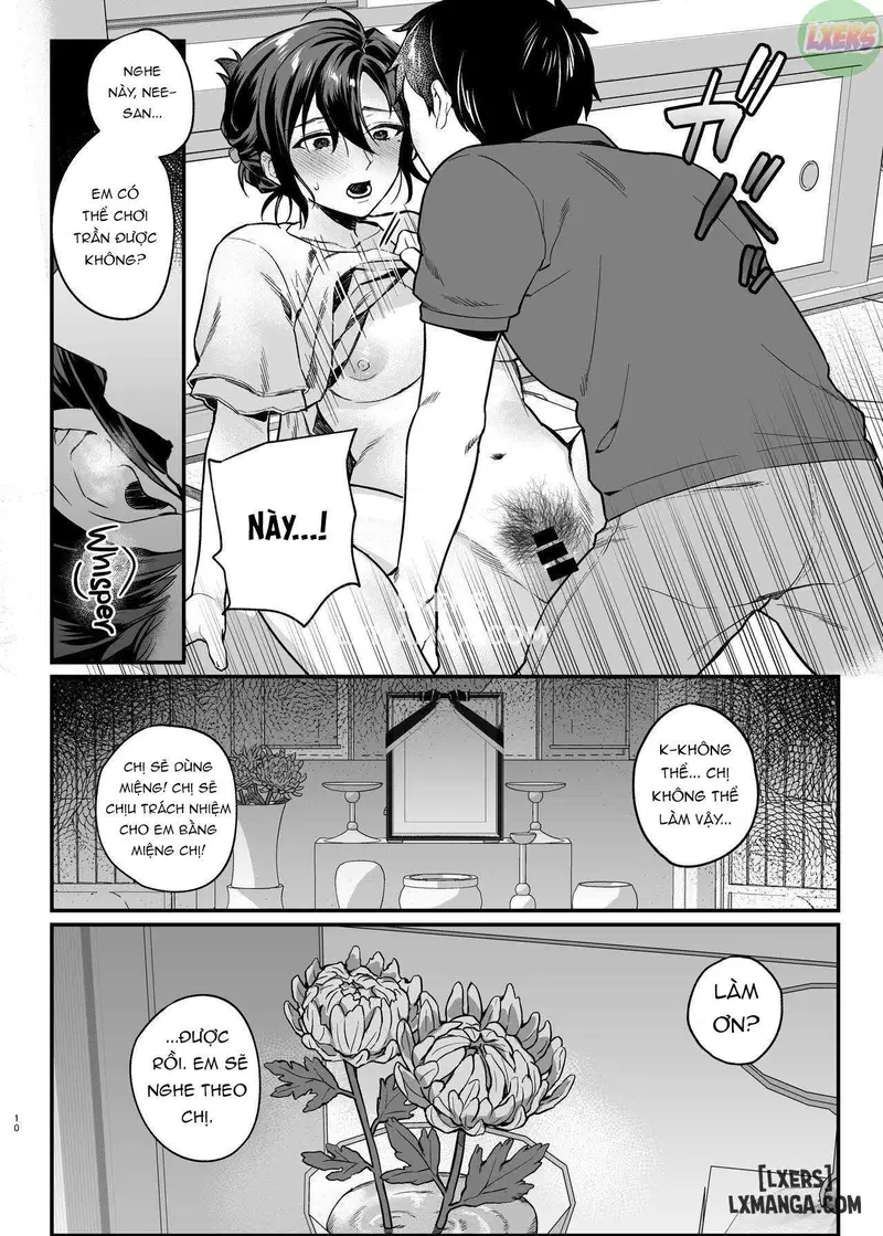 làm tình với chị dâu sau khi anh trai tôi mất - Trang 10