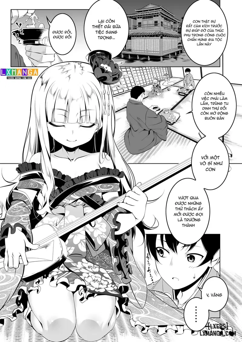 Koushoku no Chuugi Kunoichi Botan San 1 - Trang 2