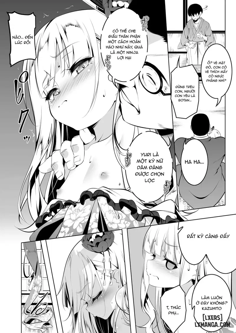 Koushoku no Chuugi Kunoichi Botan San 1 - Trang 9