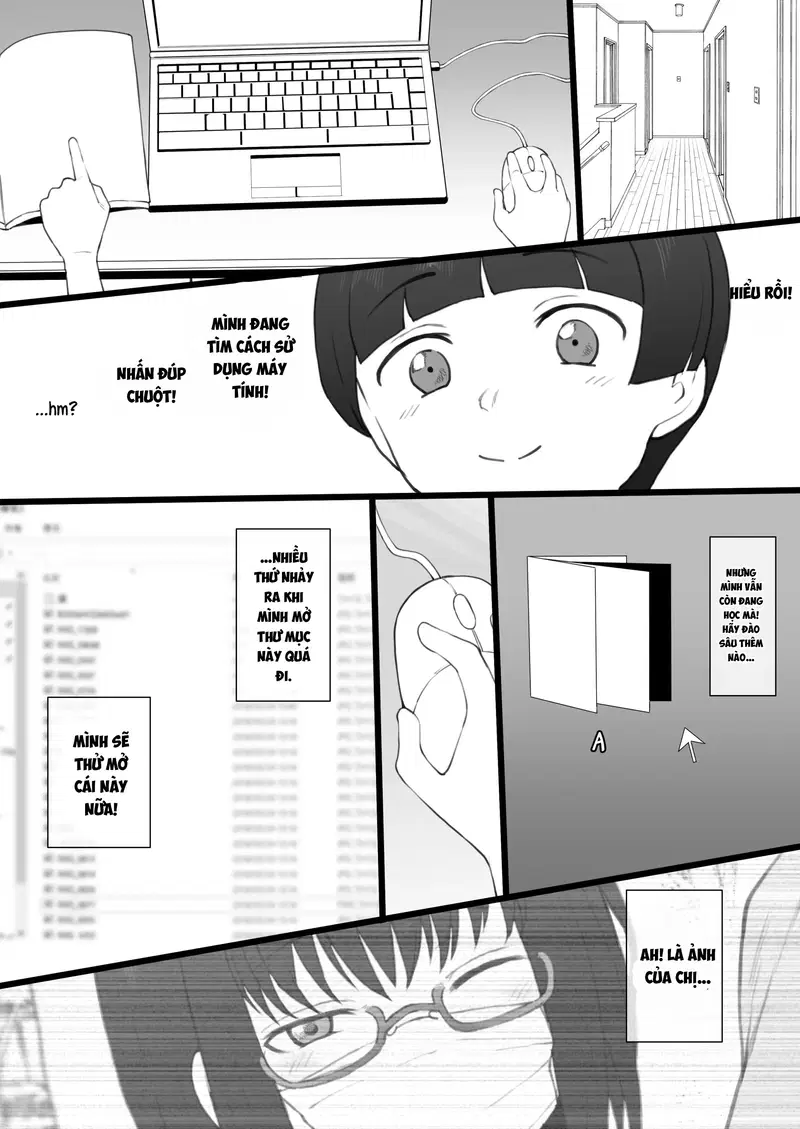 Trong máy tính mà chị gái cho tôi mượn - Trang 3