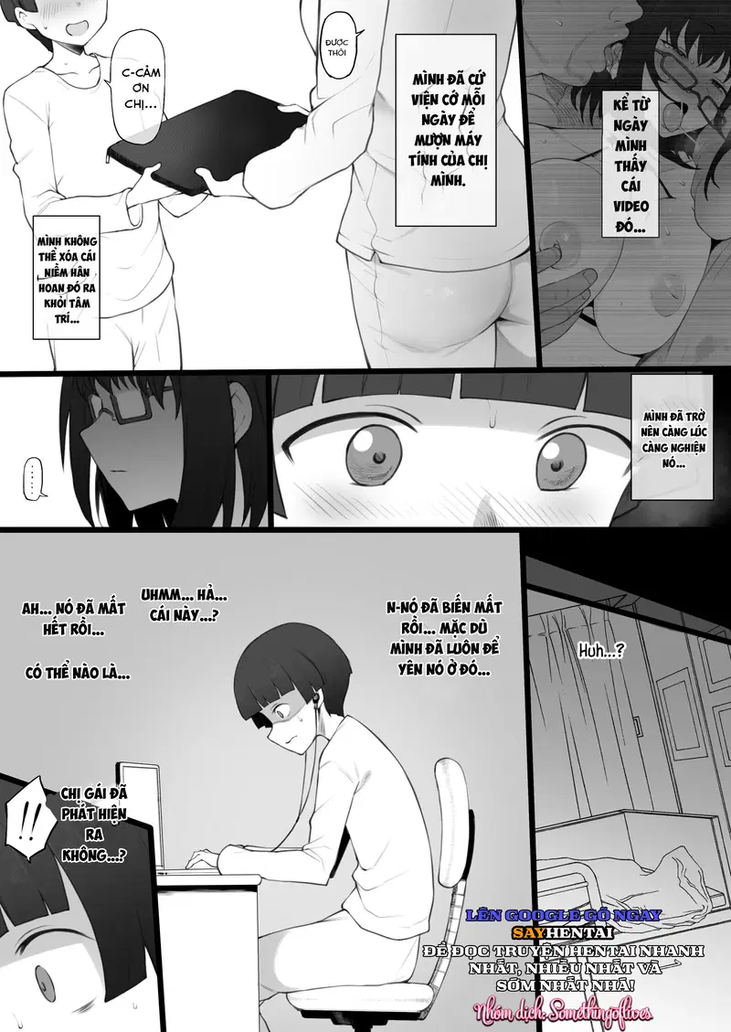 Trong máy tính mà chị gái cho tôi mượn - Trang 13
