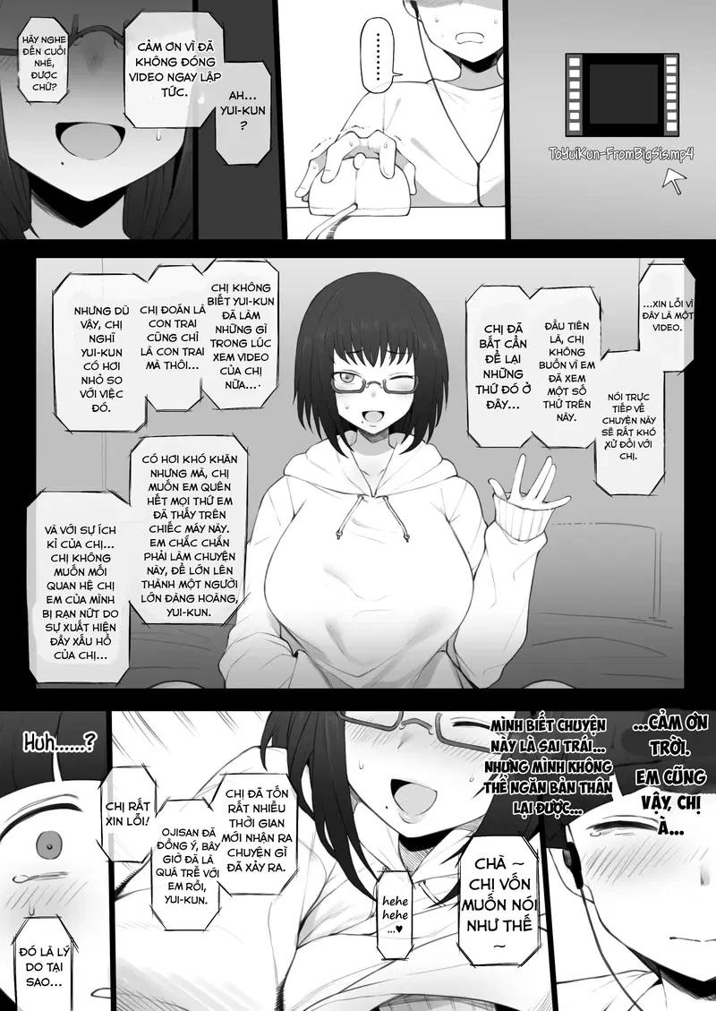 Trong máy tính mà chị gái cho tôi mượn - Trang 14