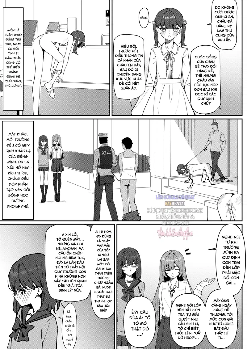 Từ Hôm Nay Đi Học Khỏa Thân ① - Trang 4