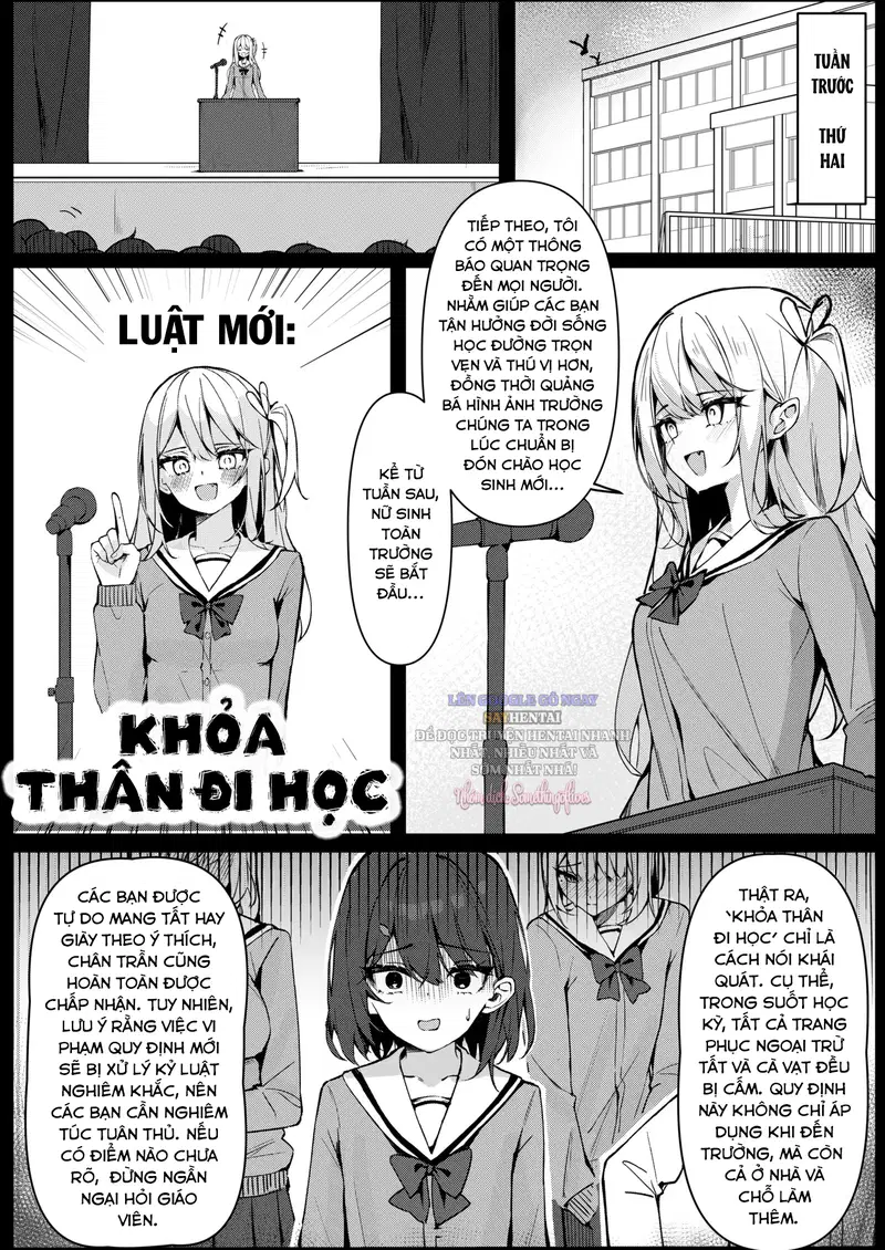 Từ Hôm Nay Đi Học Khỏa Thân ① - Trang 5