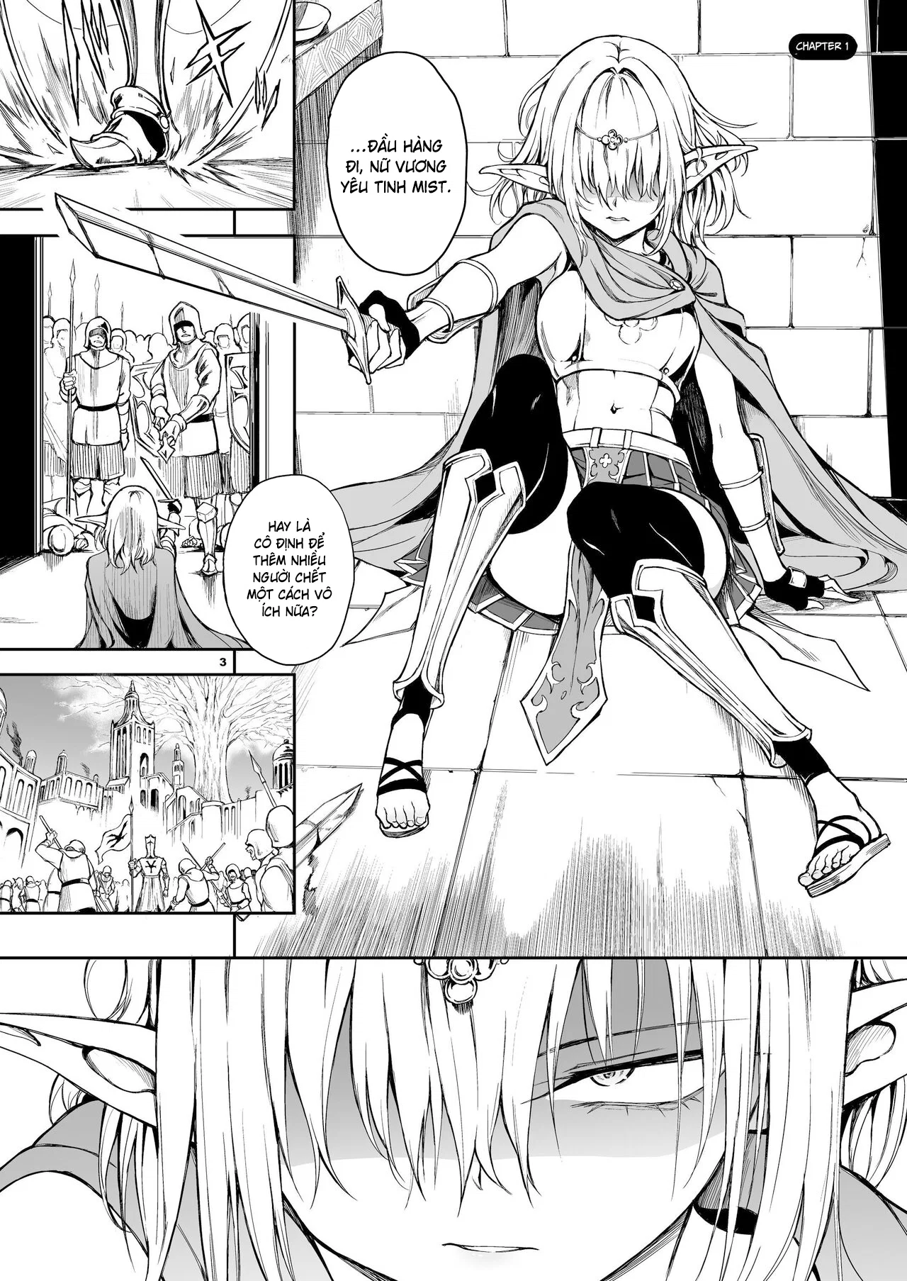 Giáo dục yêu tinh ~Mist, từ đất nước sụp đổ~ - Trang 3