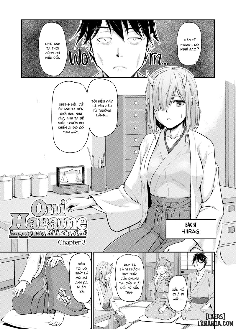 Oni Harame: Hãy Thụ Thai Tất Cả Các Oni! - Trang 1