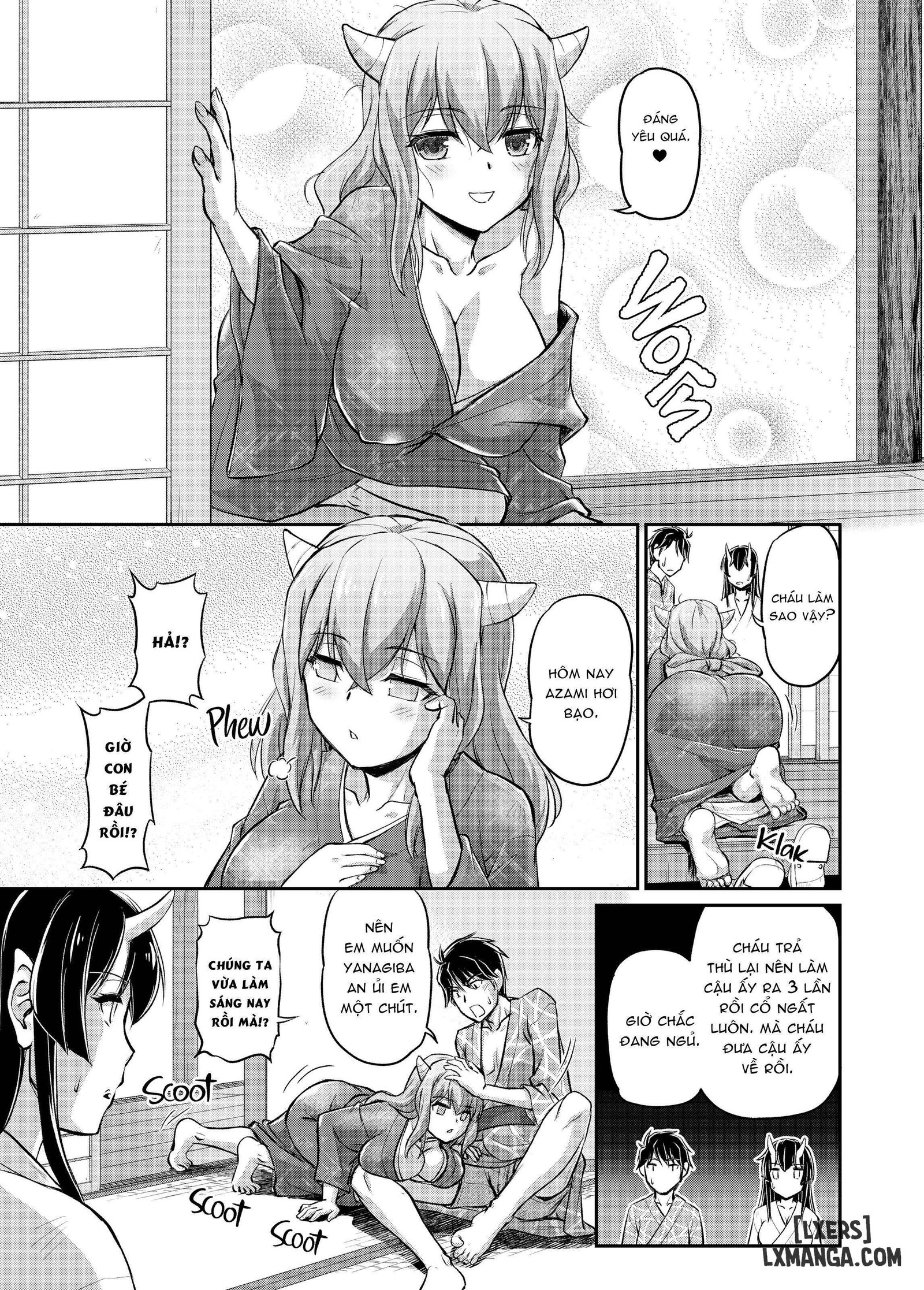 Oni Harame: Hãy Thụ Thai Tất Cả Các Oni! - Trang 9