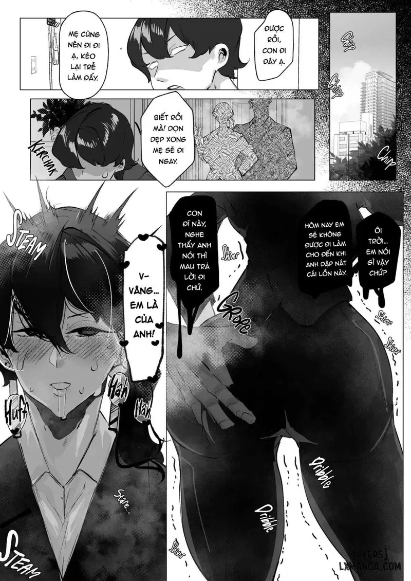 Ngày nào cũng bị sếp trừng phtaj người mẹ goá phụ độc thân của tôi - Trang 13