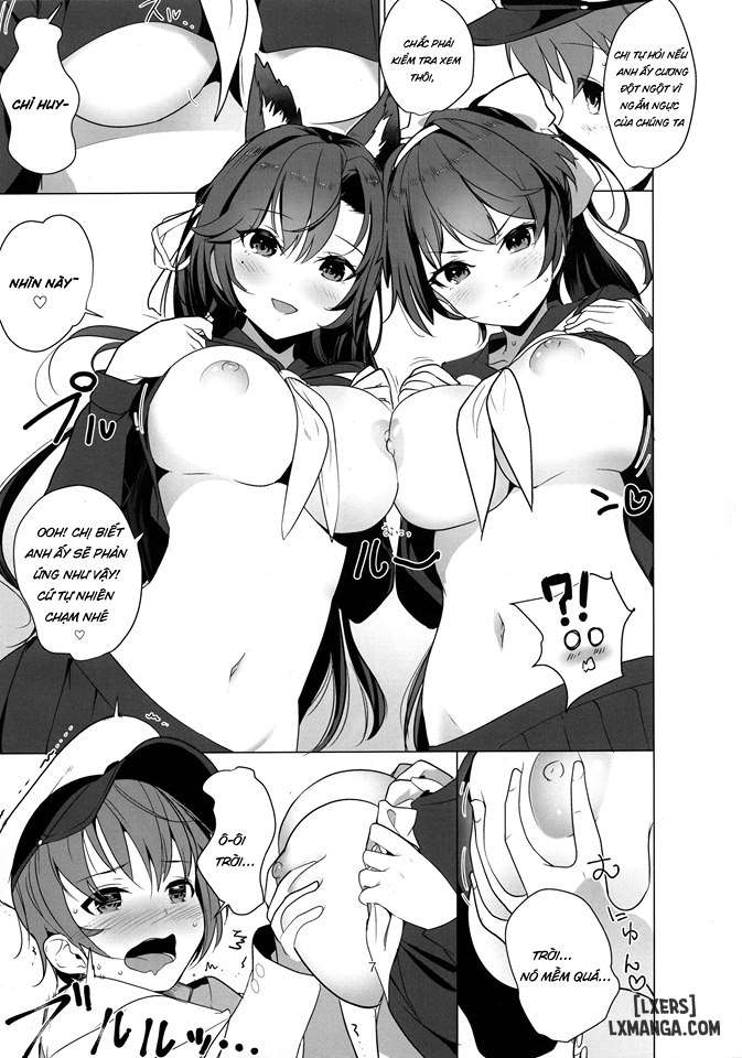 Houkago Yuuwaku Takao to Atago - Trang 6
