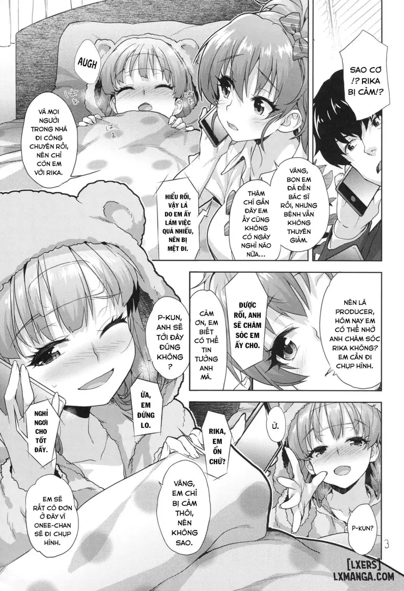 Rika no Oshiri Challenge 1 - Trang 3