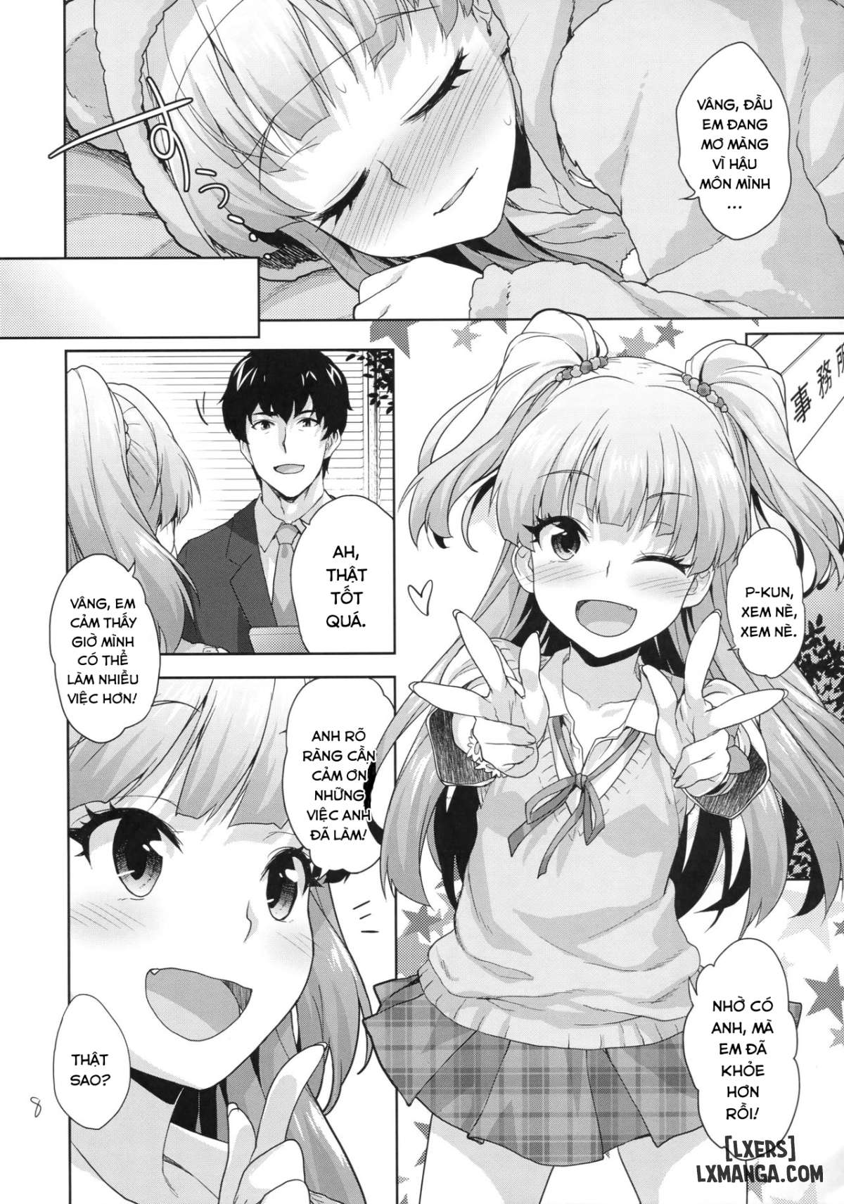 Rika no Oshiri Challenge 1 - Trang 8