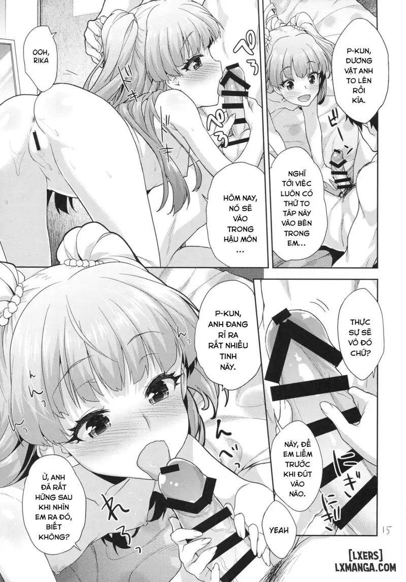 Rika no Oshiri Challenge 1 - Trang 15