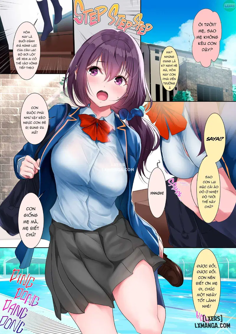 The problem with being a busty swimmer - Trang 5