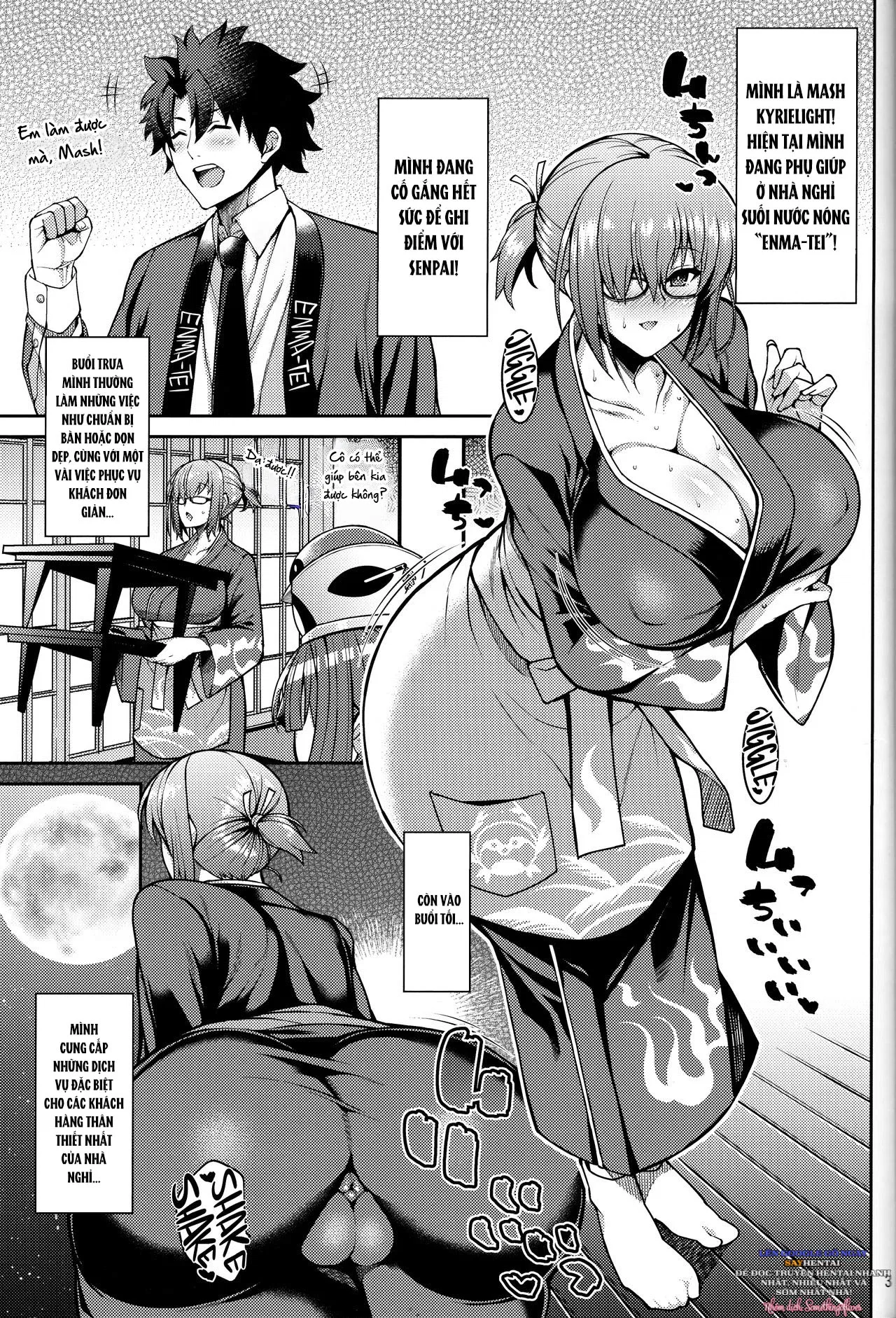 Lữ Quán Phục Vụ Niêm Mạc Của Cô Em Hậu Bối Cực Dâm - Trang 2