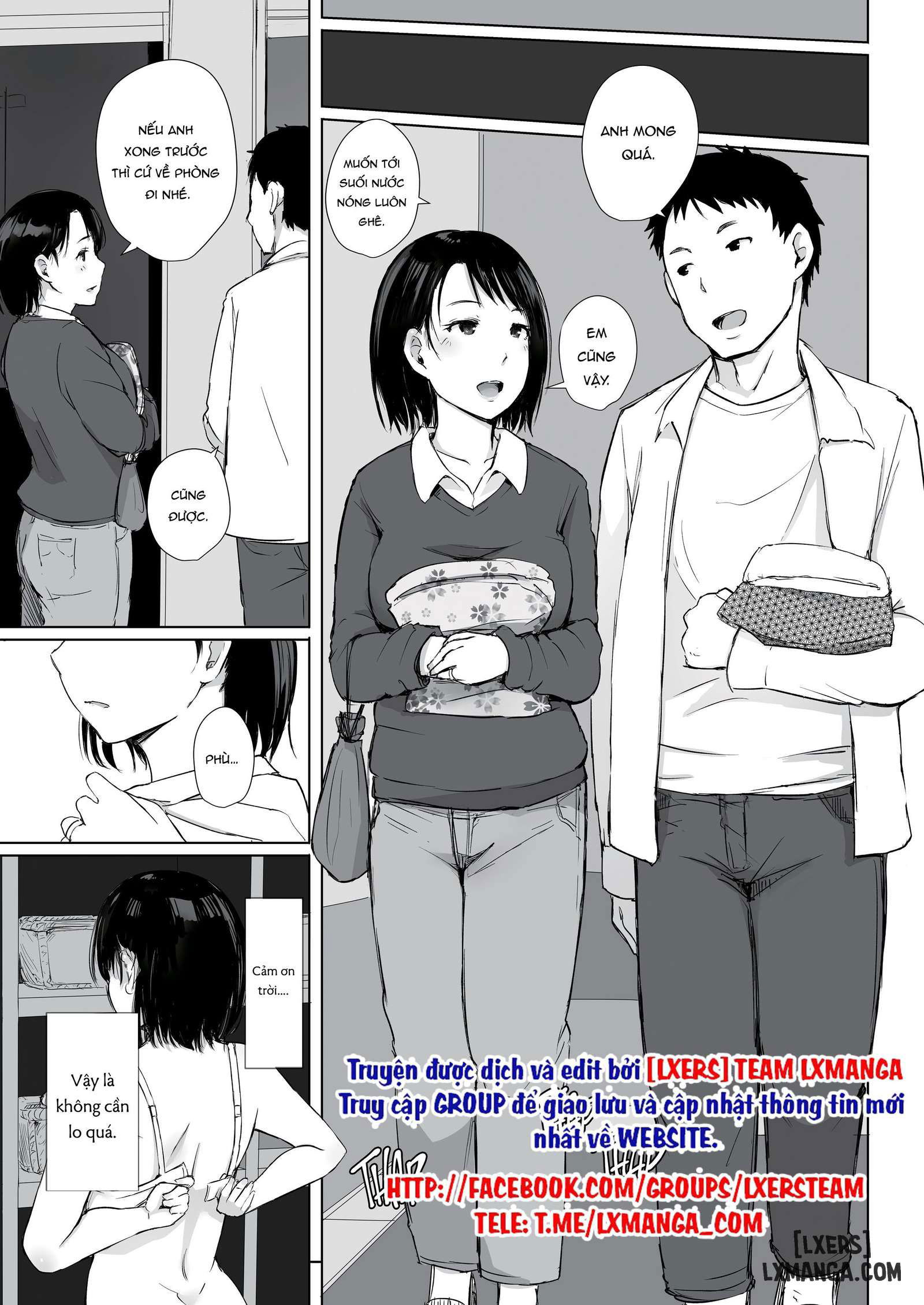The Housewife and the NTR Onsen Vacation Anthology - Trang 1