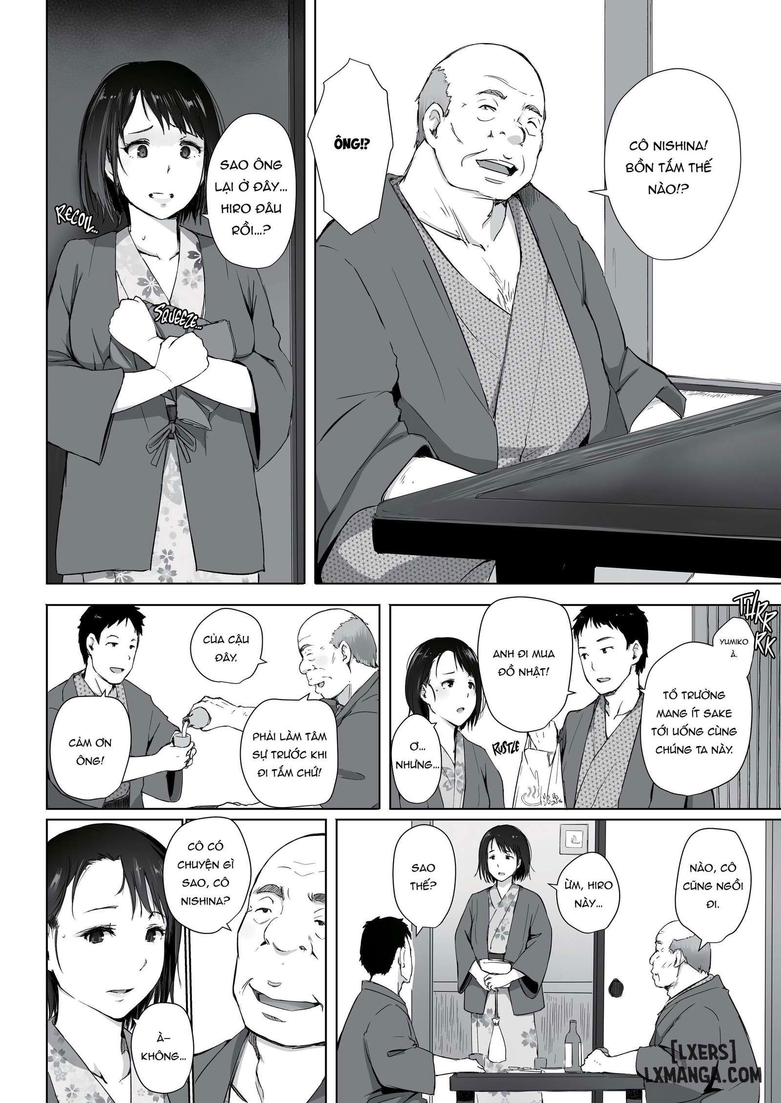 The Housewife and the NTR Onsen Vacation Anthology - Trang 4