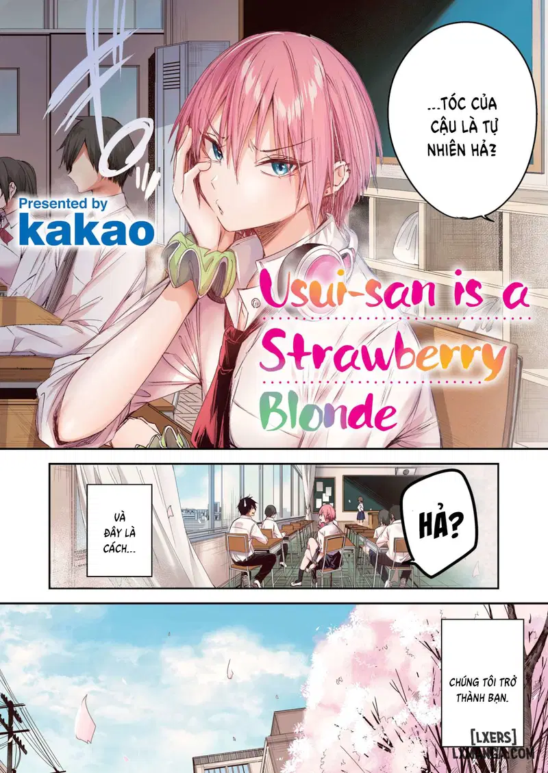 Usui-san is a Strawberry Blonde - Trang 2