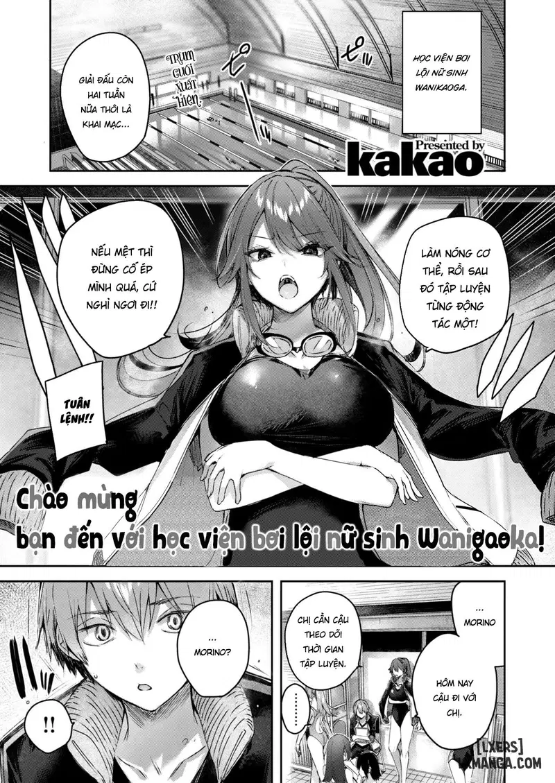Chào mừng bạn đến với học viện bơi lội nữ sinh Wanigaoka! - Trang 1