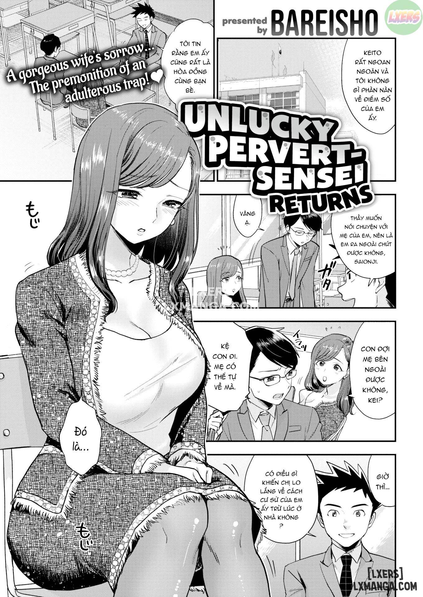 Unlucky Pervert Sensei Returns - Trang 1