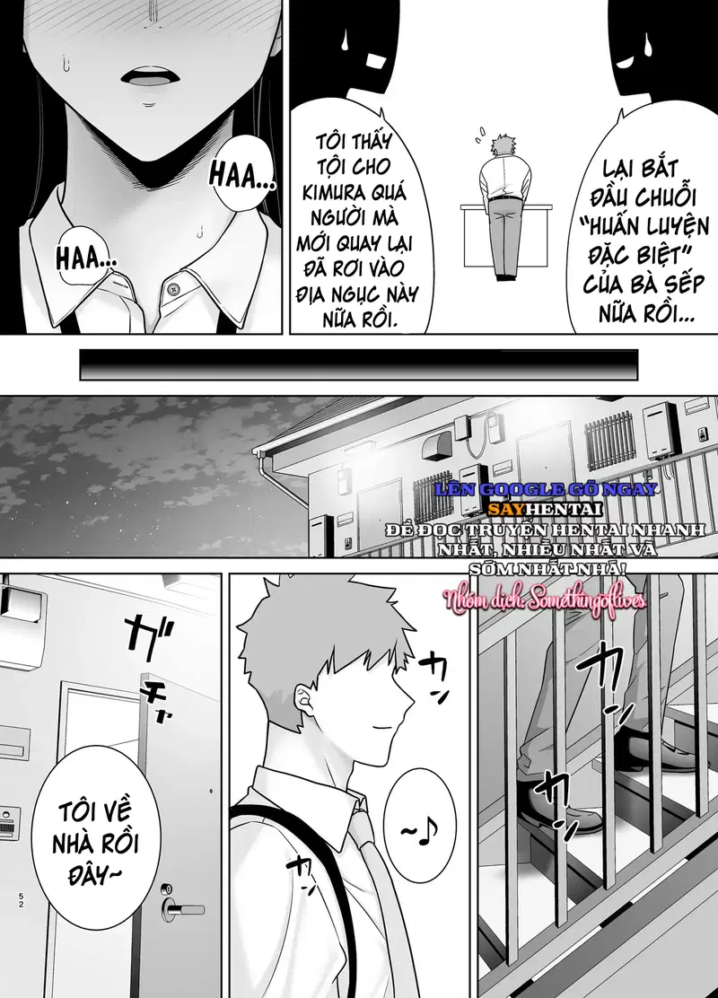 Người sếp thích thao túng quyền lực và cấp dưới làm việc quá sức của cô ấy phần 3 - Trang 11