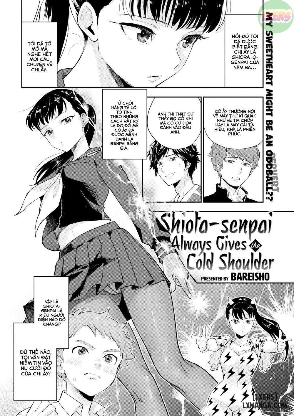 Shiota-senpai Always Gives the Cold Shoulder - Trang 2