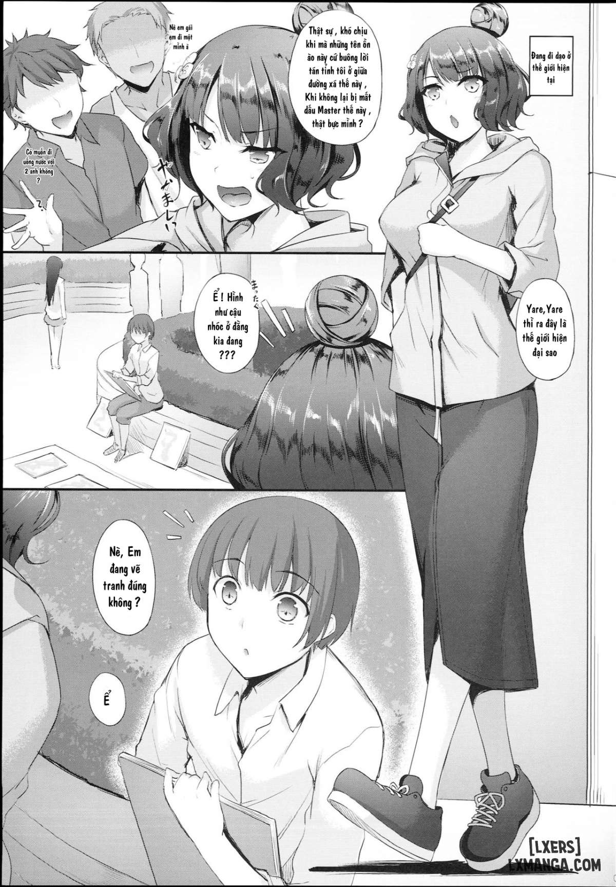 Hokusai-chan no Fudeoroshi - Trang 3