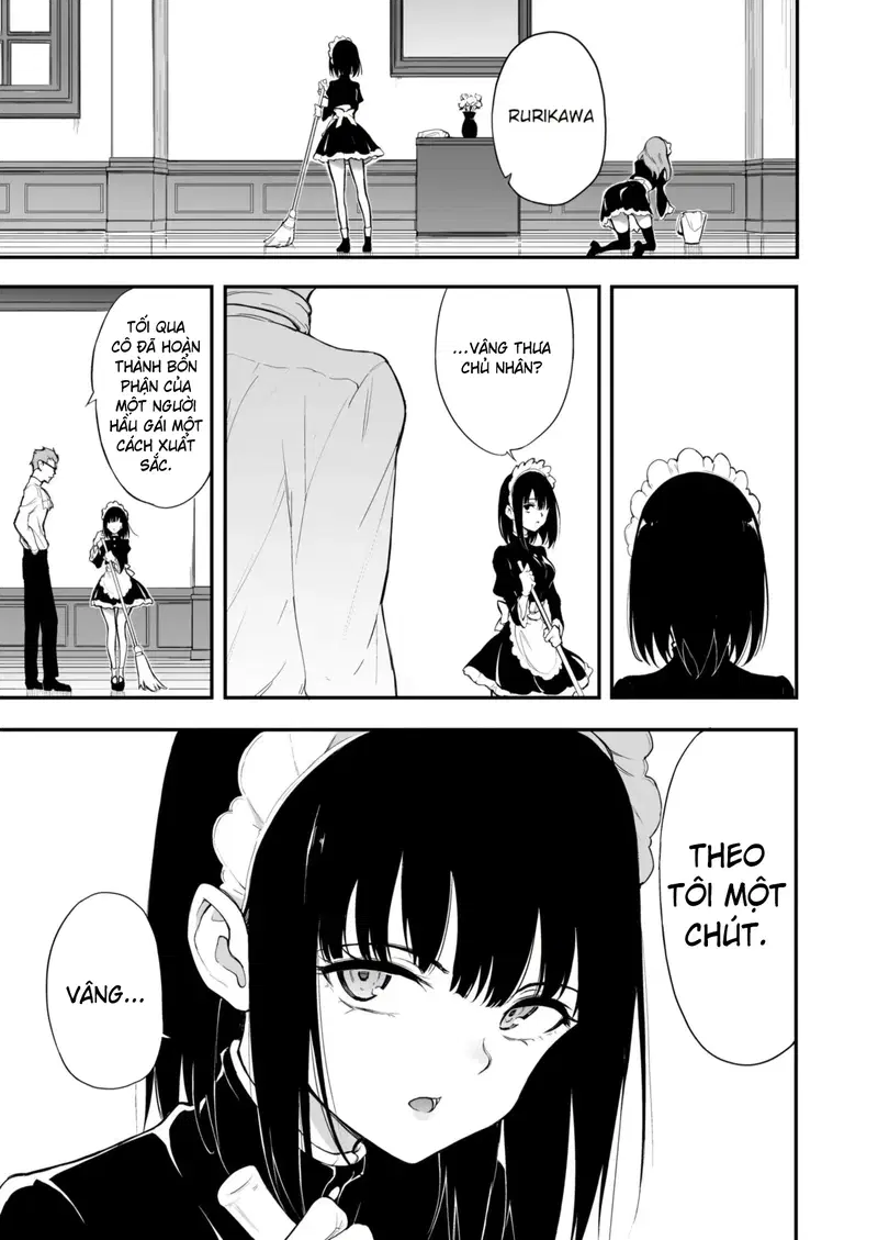 Giáo dục hầu gái_ Quý tộc sa ngã Rurikawa Tsubaki - Trang 14