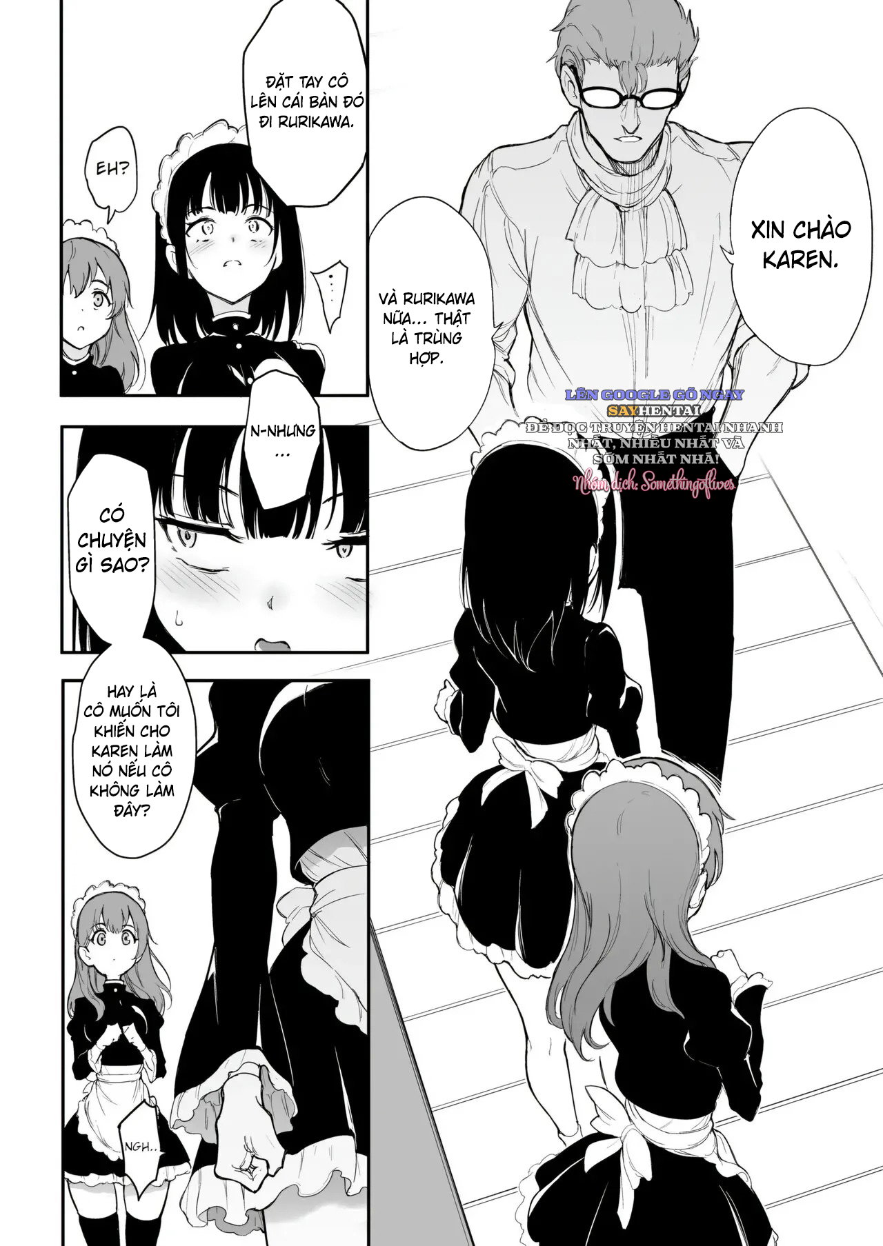 Giáo dục hầu gái_ Quý tộc sa ngã Rurikawa Tsubaki - Trang 3