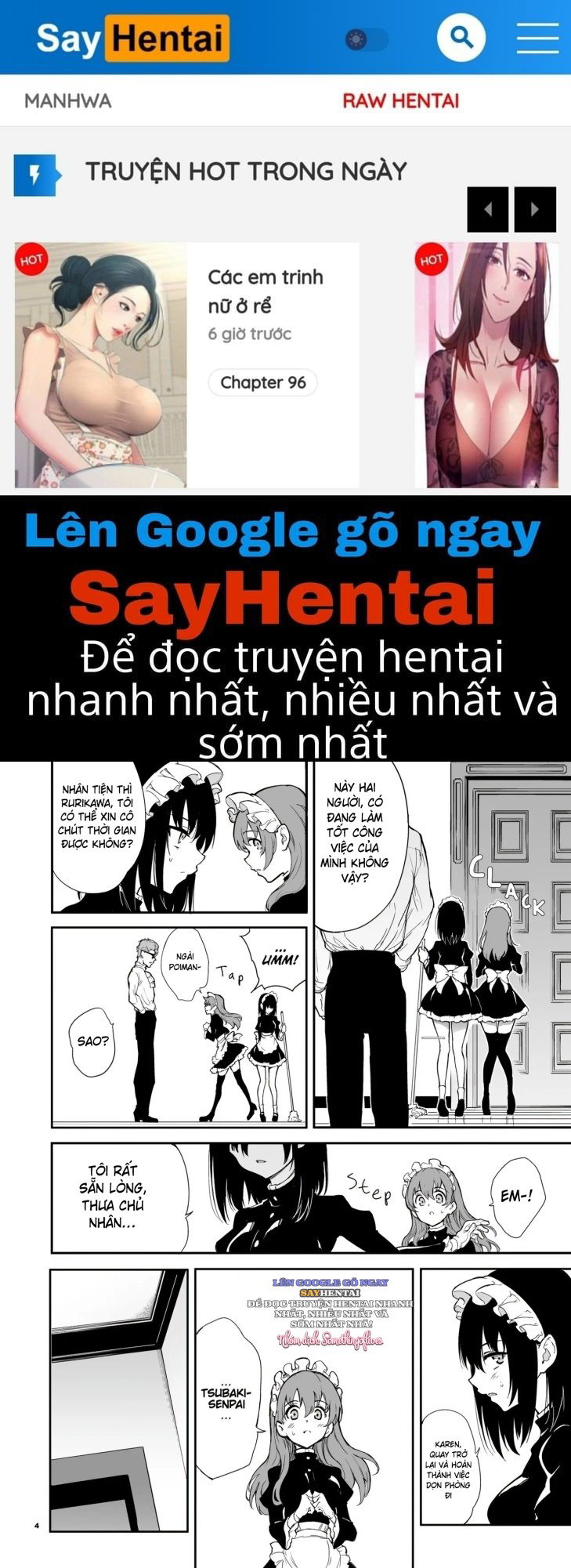 Giáo dục hầu gái_ Quý tộc sa ngã Rurikawa Tsubaki - Trang 1