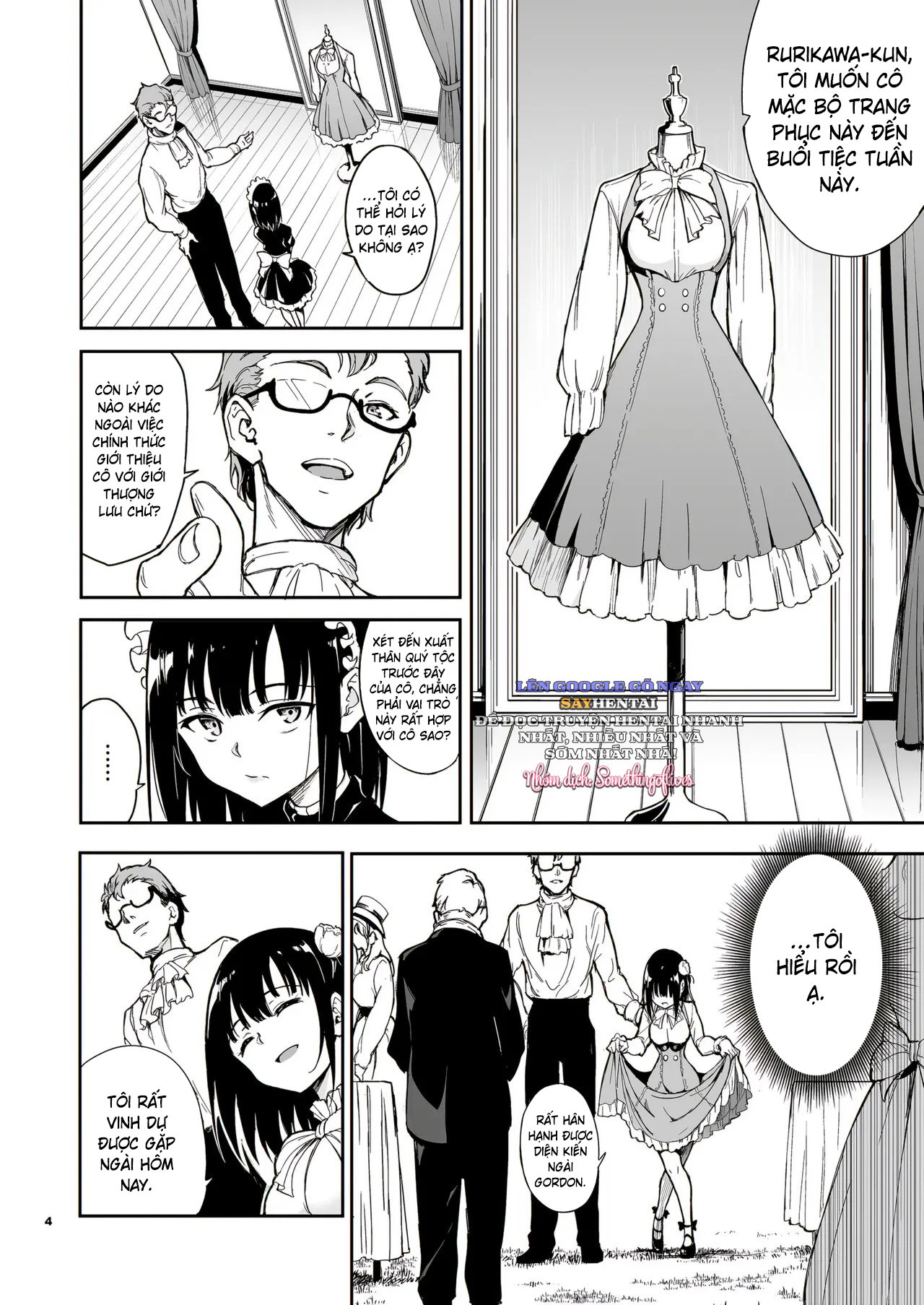Giáo dục hầu gái_ Quý tộc sa ngã Rurikawa Tsubaki - Trang 7