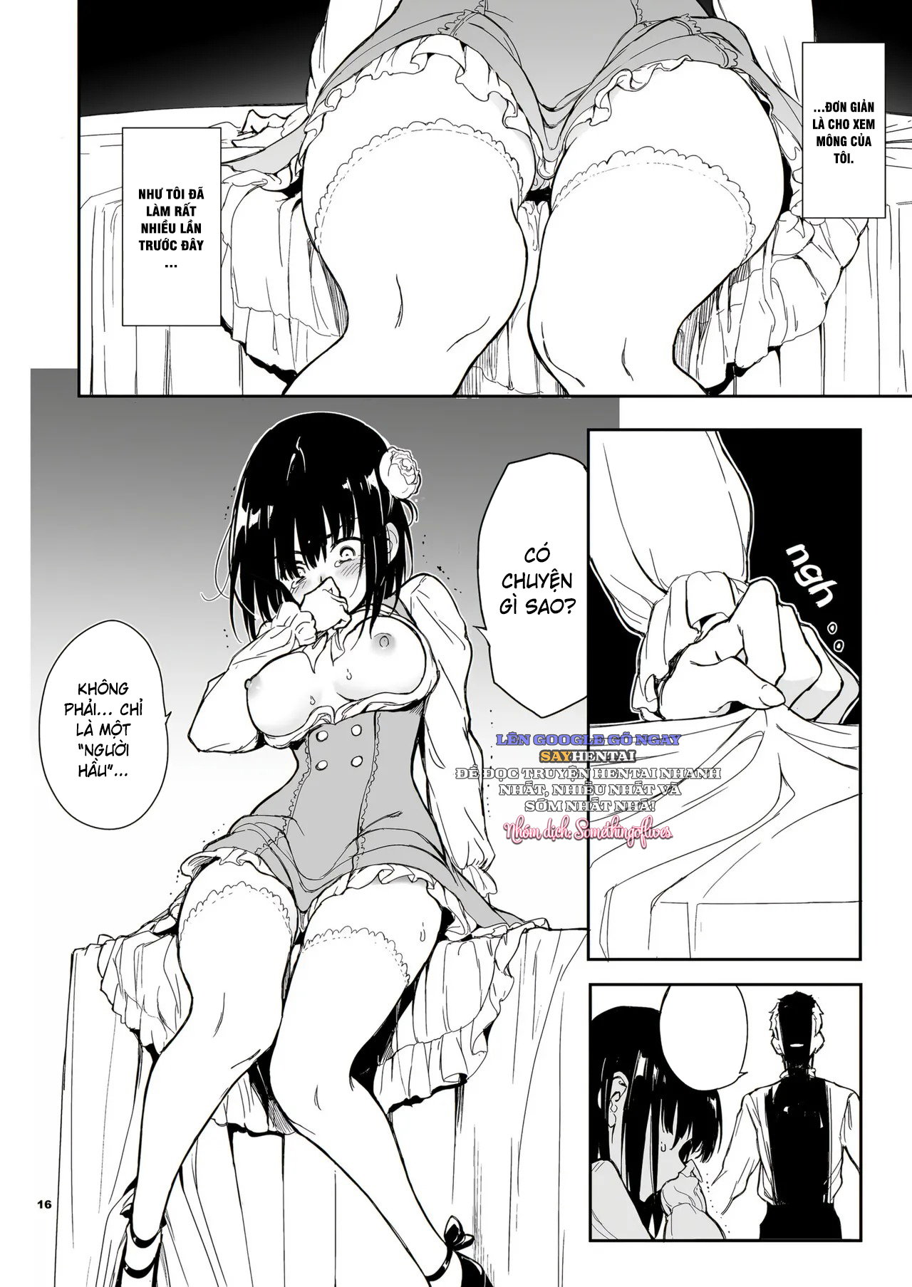 Giáo dục hầu gái_ Quý tộc sa ngã Rurikawa Tsubaki - Trang 19