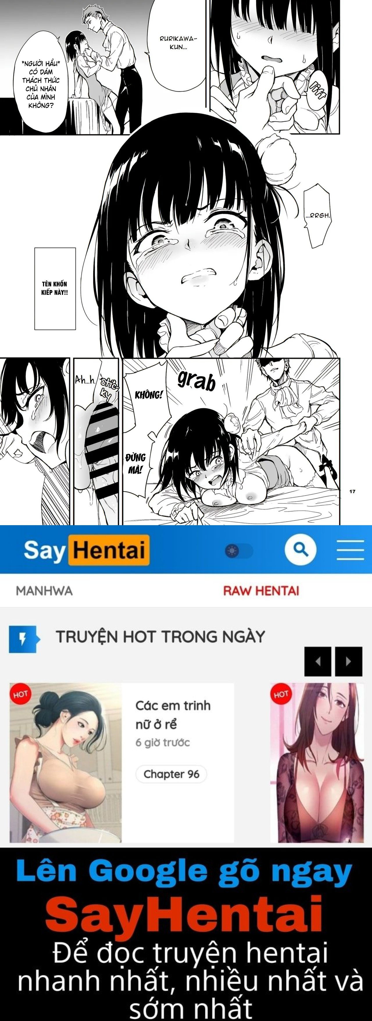 Giáo dục hầu gái_ Quý tộc sa ngã Rurikawa Tsubaki - Trang 20