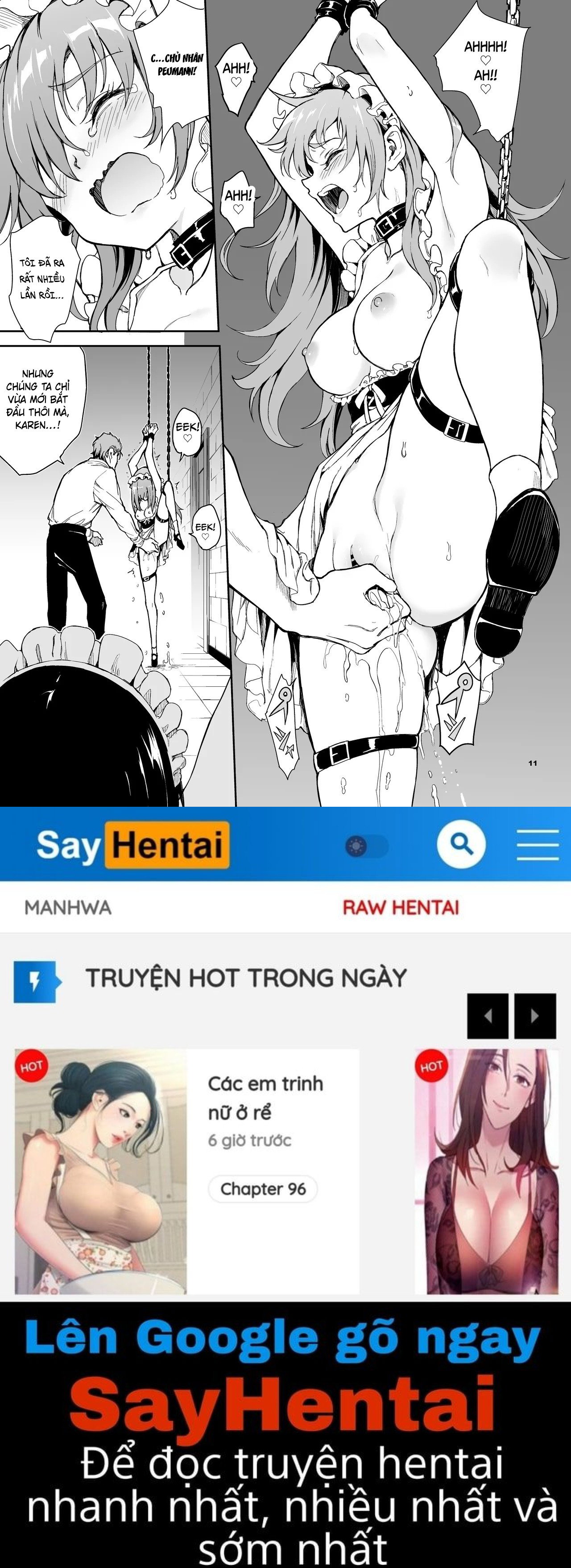 Giáo dục hầu gái_ Quý tộc sa ngã Rurikawa Tsubaki - Trang 20