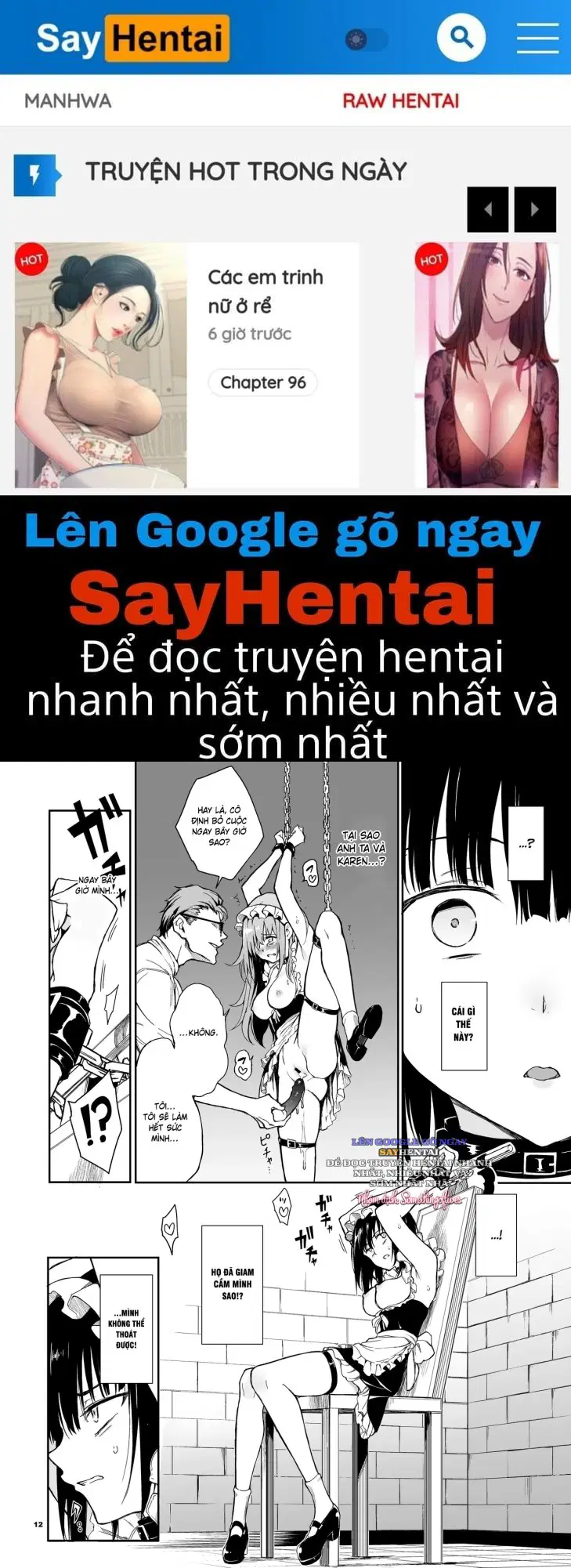 Giáo dục hầu gái_ Quý tộc sa ngã Rurikawa Tsubaki - Trang 1