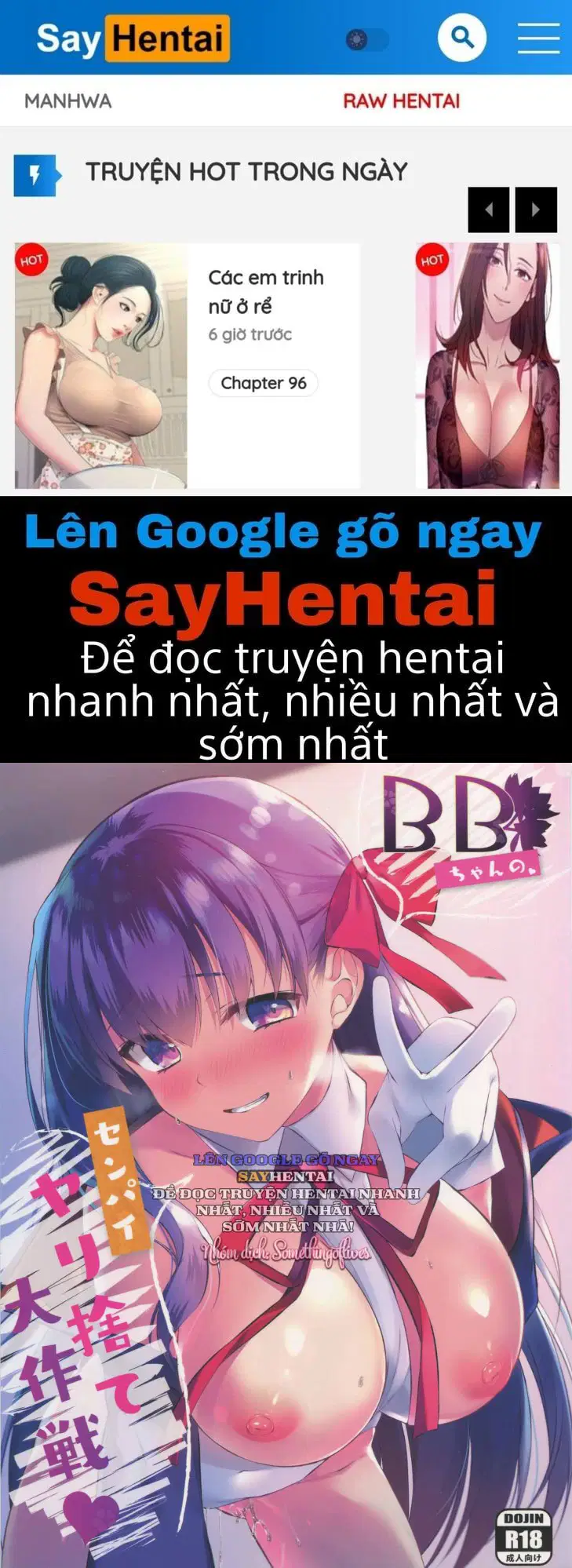 Đại Kế Hoạch _Chơi Xong Rồi Bỏ_ Của BB Dành Cho Senpai - Trang 1