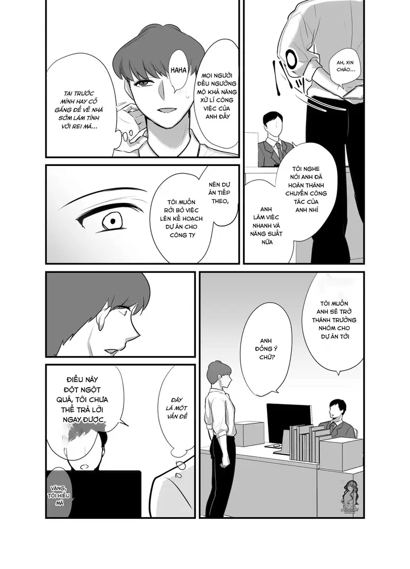 Không Ngờ Tên Sếp Quỷ Dữ Kia Lại Trở Thành Bạn Tình Của Tôi... 4 ~Tình Yêu Thuần Khiết Gắn Kết Thân Thể Và Tâm Hồn Với Sếp Quỷ_ Đêm Tân Hôn~ - Trang 13