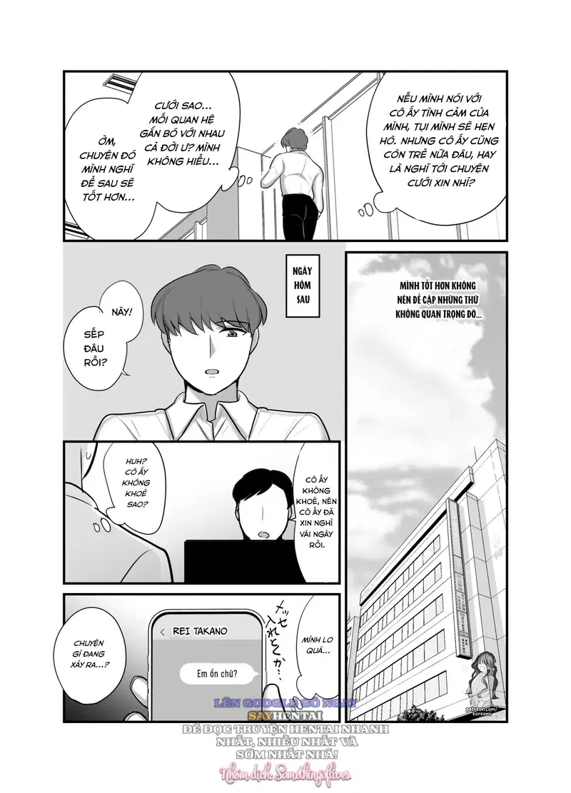 Không Ngờ Tên Sếp Quỷ Dữ Kia Lại Trở Thành Bạn Tình Của Tôi... 4 ~Tình Yêu Thuần Khiết Gắn Kết Thân Thể Và Tâm Hồn Với Sếp Quỷ_ Đêm Tân Hôn~ - Trang 12