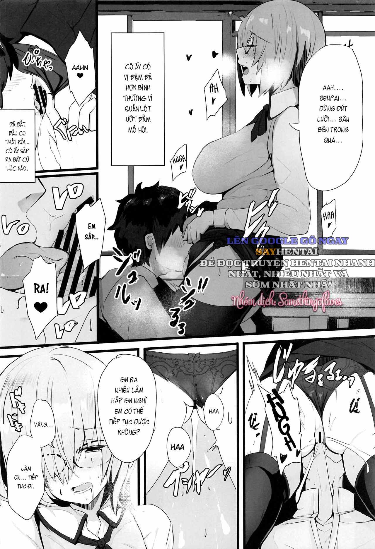 Cuộc Sống Học Đường Cùng Mash Tập 3_ Chương Hentai Khi Ngủ - Trang 5