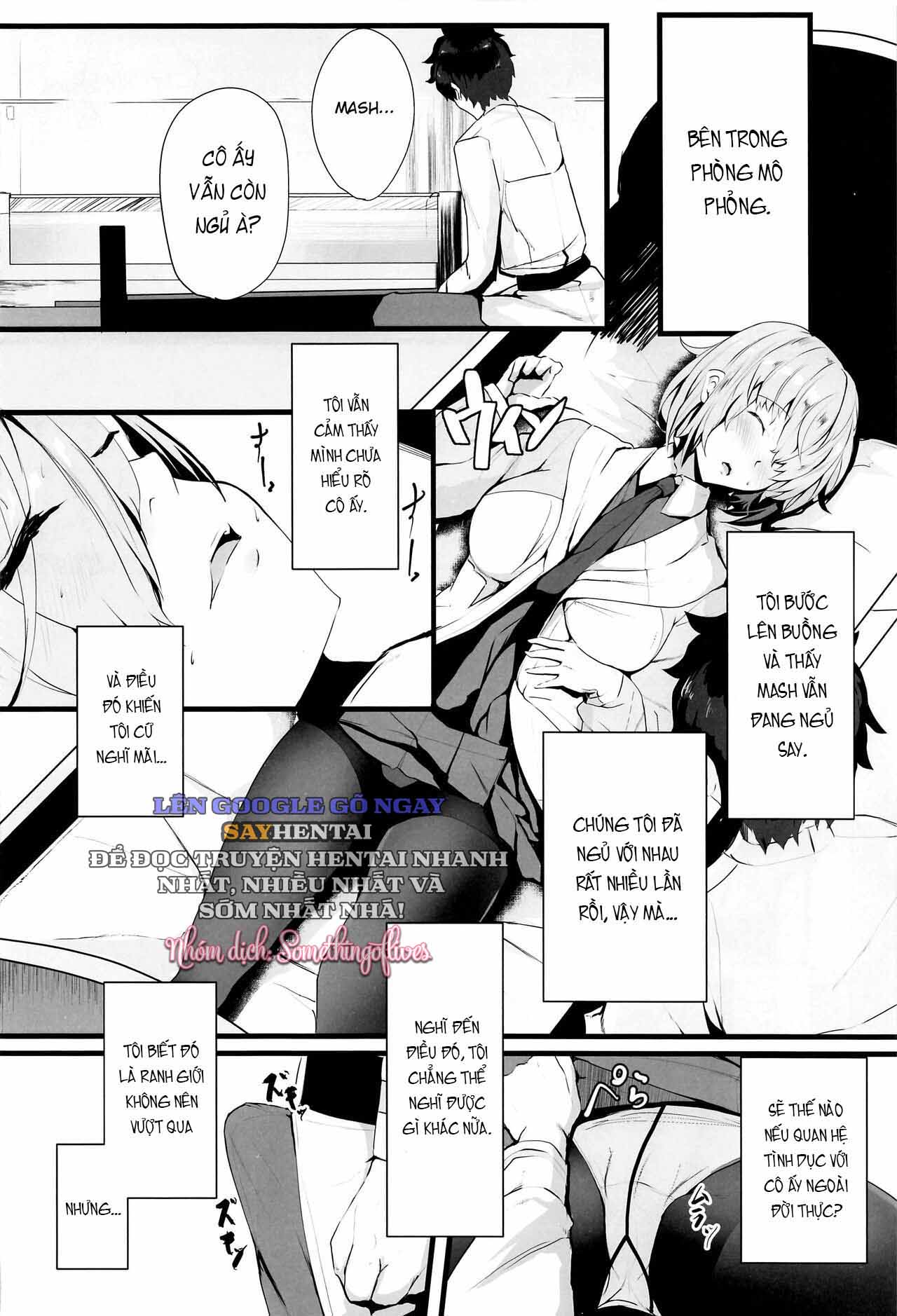 Cuộc Sống Học Đường Cùng Mash Tập 3_ Chương Hentai Khi Ngủ - Trang 7